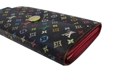 louis vuitton multi color wallet|louis vuitton sarah wallet.